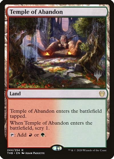 Temple of Abandon Promo Pack: Theros Beyond Death Magic card