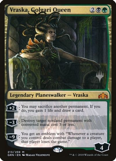 Vraska Golgari Queen Promo Pack: Theros Beyond Death Magic card