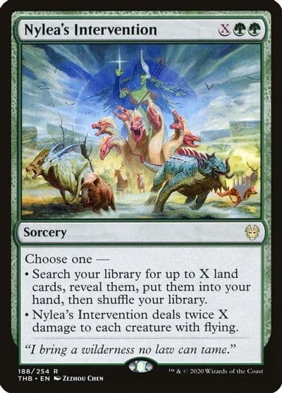 Nyleas Intervention Promo Pack: Theros Beyond Death Magic card