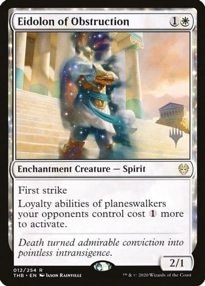 Eidolon of Obstruction Promo Pack: Theros Beyond Death Magic card