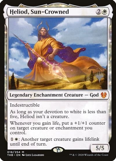 Heliod Sun Crowned Promo Pack: Theros Beyond Death Magic card