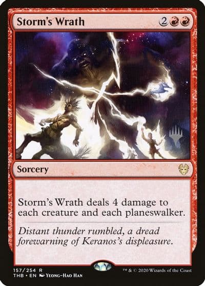 Storms Wrath Promo Pack: Theros Beyond Death Magic card