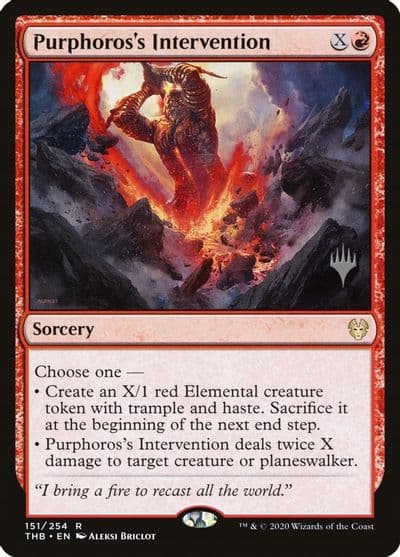 Purphoross Intervention Promo Pack: Theros Beyond Death Magic card