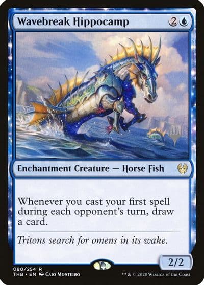 Wavebreak Hippocamp Promo Pack: Theros Beyond Death Magic card