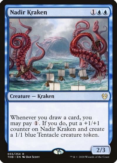 Nadir Kraken Promo Pack: Theros Beyond Death Magic card