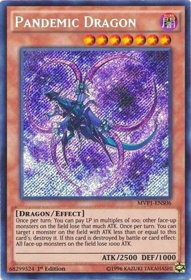 Pandemic Dragon The Dark Side of Dimensions Movie Pack: Secret Edition Yu-Gi-Oh! card