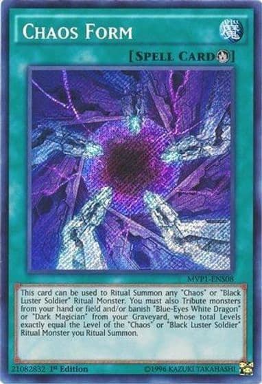 Chaos Form The Dark Side of Dimensions Movie Pack: Secret Edition Yu-Gi-Oh! card