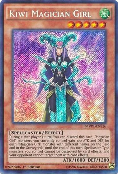 Kiwi Magician Girl The Dark Side of Dimensions Movie Pack: Secret Edition Yu-Gi-Oh! card