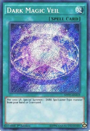 Dark Magic Veil The Dark Side of Dimensions Movie Pack: Secret Edition Yu-Gi-Oh! card