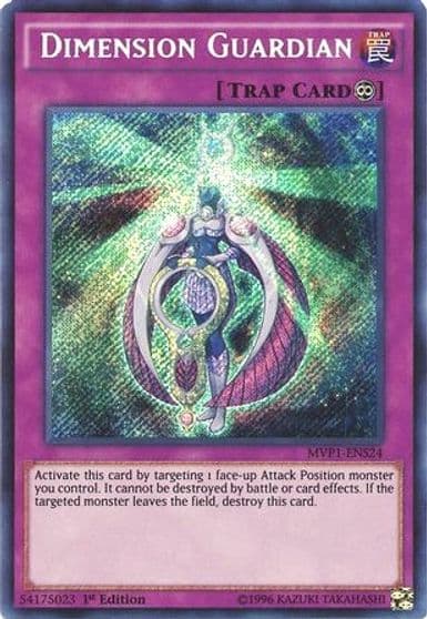 Dimension Guardian The Dark Side of Dimensions Movie Pack: Secret Edition Yu-Gi-Oh! card