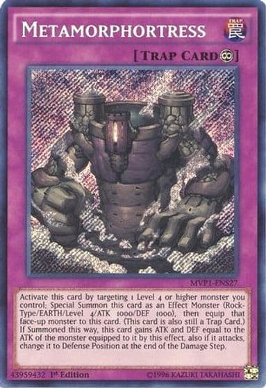 Metamorphortress The Dark Side of Dimensions Movie Pack: Secret Edition Yu-Gi-Oh! card