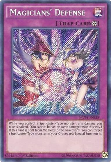 Magicians Defense The Dark Side of Dimensions Movie Pack: Secret Edition Yu-Gi-Oh! card