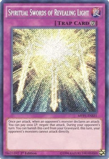 Spiritual Swords of Revealing Light The Dark Side of Dimensions Movie Pack: Secret Edition Yu-Gi-Oh! card