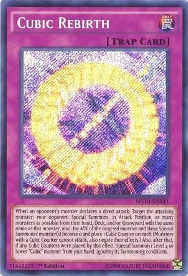 Cubic Rebirth The Dark Side of Dimensions Movie Pack: Secret Edition Yu-Gi-Oh! card
