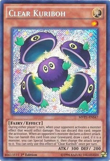 Clear Kuriboh The Dark Side of Dimensions Movie Pack: Secret Edition Yu-Gi-Oh! card