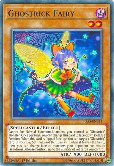 Ghostrick Fairy Ignition Assault Yu-Gi-Oh! card