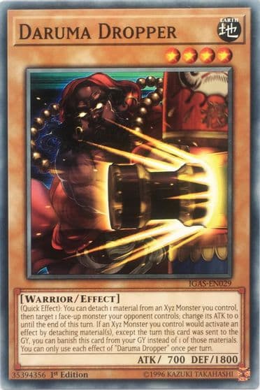 Daruma Dropper Ignition Assault Yu-Gi-Oh! card
