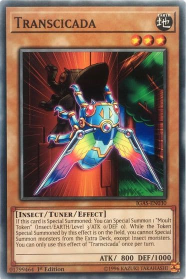 Transcicada Ignition Assault Yu-Gi-Oh! card