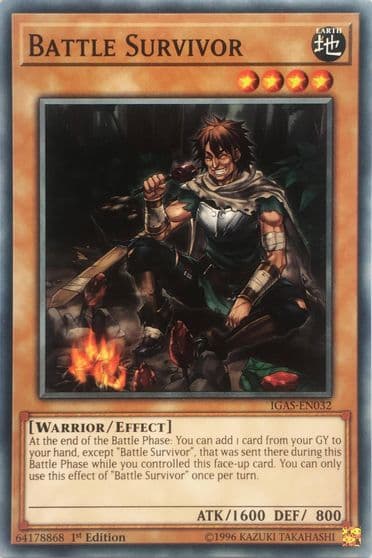 Battle Survivor Ignition Assault Yu-Gi-Oh! card