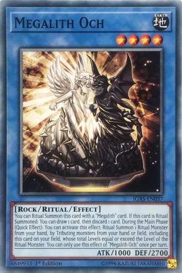 Megalith Och Ignition Assault Yu-Gi-Oh! card