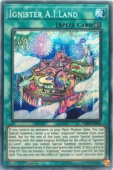 Ignister AILand Ignition Assault Yu-Gi-Oh! card
