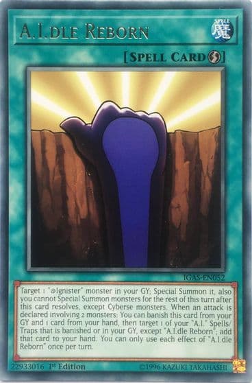 AIdle Reborn Ignition Assault Yu-Gi-Oh! card