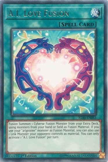 AI Love Fusion Ignition Assault Yu-Gi-Oh! card