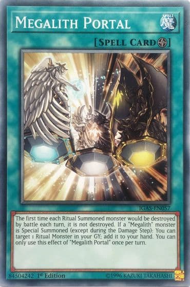 Megalith Portal Ignition Assault Yu-Gi-Oh! card