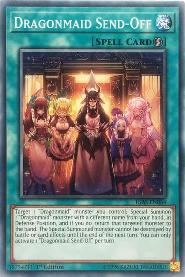 Dragonmaid Send Off Ignition Assault Yu-Gi-Oh! card