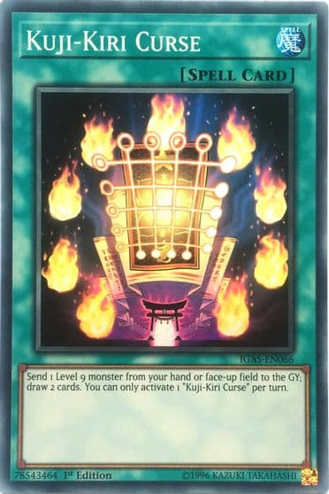 Kuji Kiri Curse Ignition Assault Yu-Gi-Oh! card