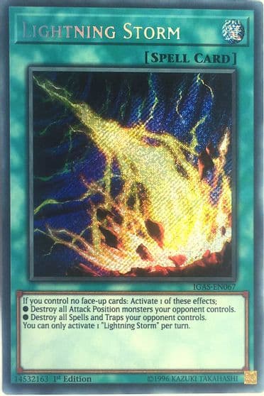Lightning Storm Ignition Assault Yu-Gi-Oh! card