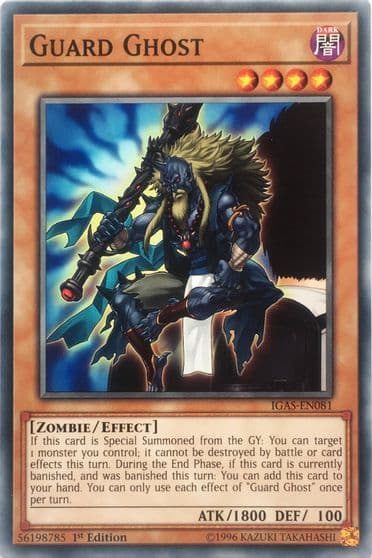 Guard Ghost Ignition Assault Yu-Gi-Oh! card