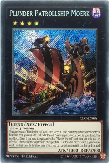 Plunder Patrollship Moerk Ignition Assault Yu-Gi-Oh! card