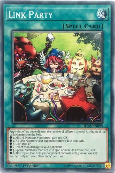 Link Party Ignition Assault Yu-Gi-Oh! card
