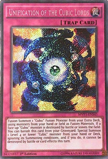 Unification of the Cubic Lords The Dark Side of Dimensions Movie Pack: Secret Edition Yu-Gi-Oh! card