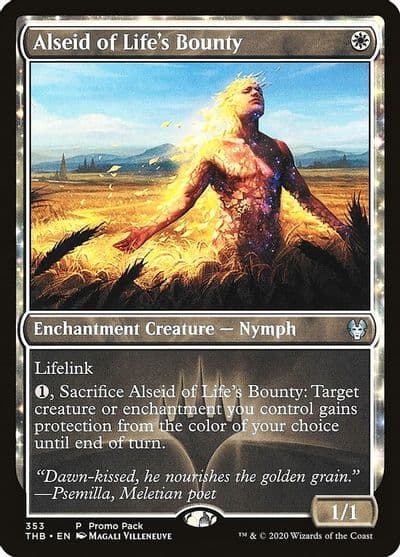 Alseid of Lifes Bounty Promo Pack: Theros Beyond Death Magic card