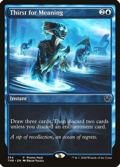 Thirst for Meaning Promo Pack: Theros Beyond Death Magic card