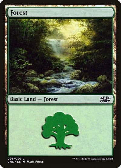 Forest Unsanctioned Magic card