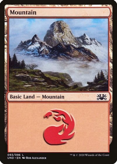 Mountain Unsanctioned Magic card