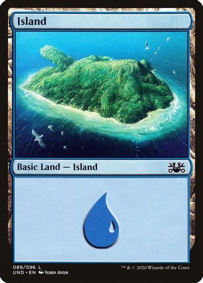 Island Unsanctioned Magic card