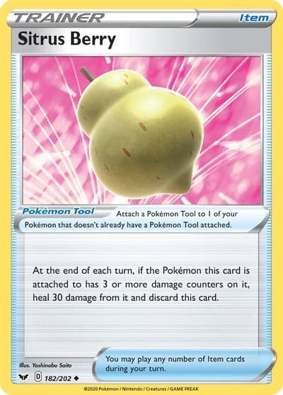 Sitrus Berry SWSH01: Sword & Shield Base Set Pokemon card