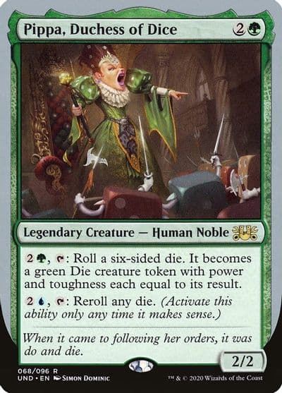 Pippa Duchess of Dice Unsanctioned Magic card