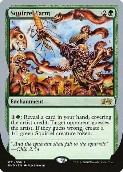Squirrel Farm Unsanctioned Magic card