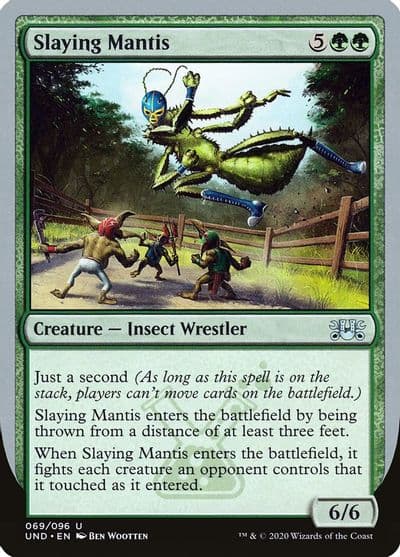Slaying Mantis Unsanctioned Magic card