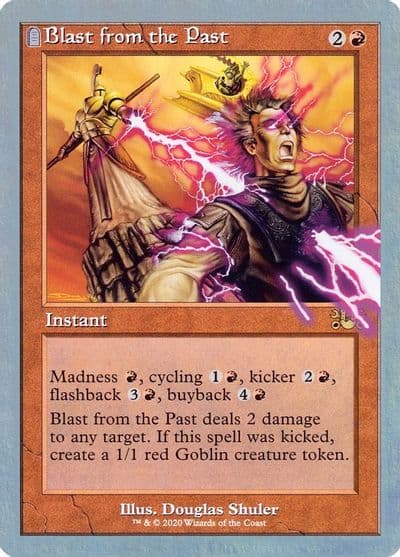 Blast from the Past Unsanctioned Magic card