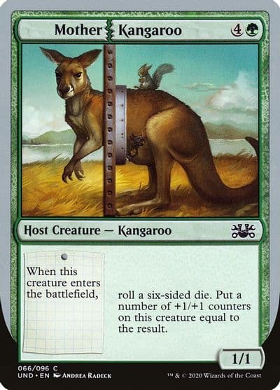 Mother Kangaroo Unsanctioned Magic card