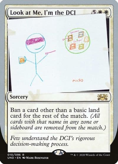Look at Me Im the DCI Unsanctioned Magic card