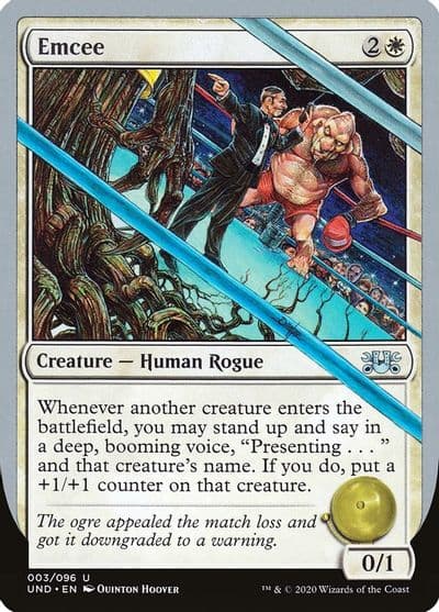 Emcee Unsanctioned Magic card