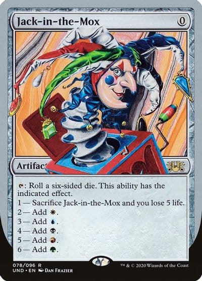 Jack in the Mox Unsanctioned Magic card