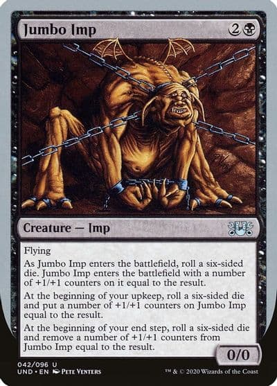 Jumbo Imp Unsanctioned Magic card